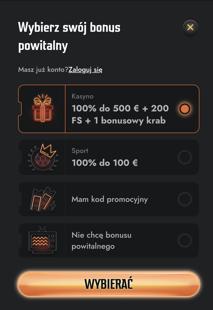 Rejestracja krok po kroku